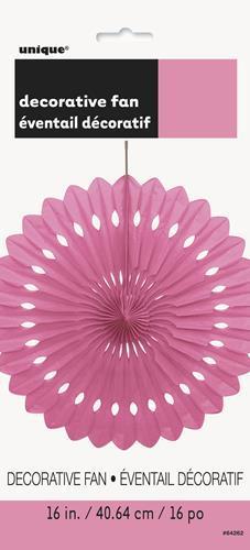 Fan Decorative Pink 40cm