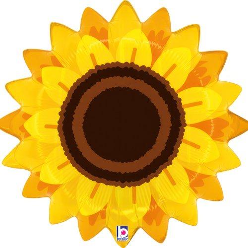 Balloon Foil Shape Sunflower 55cm