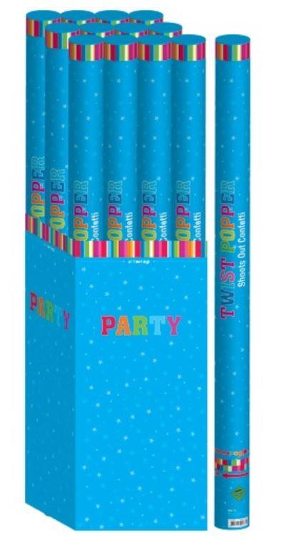 Confetti Launcher Jumbo Twist Popper Cannon 78cm Each