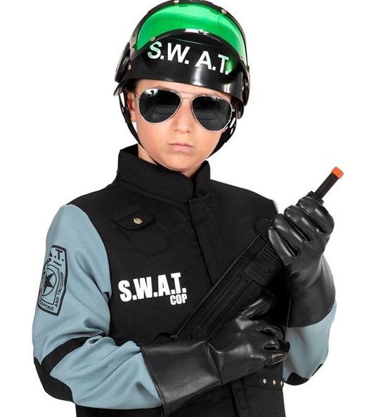 Costume Prop Plastic Uzi With Machine Gun Sound Novelty 38cm