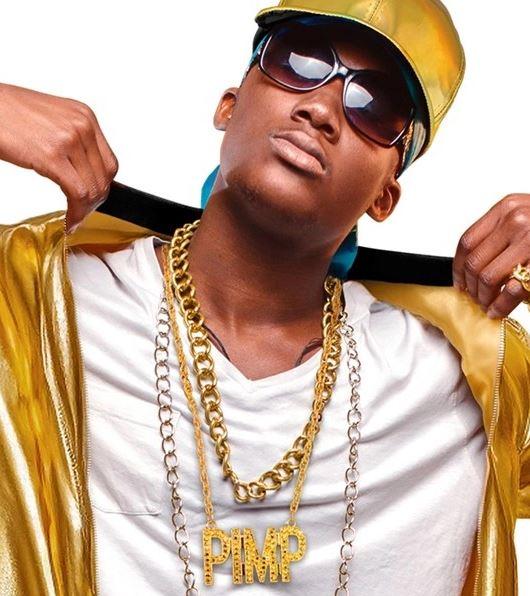 Costume Necklace Big Gold Pimp/Gangster Chain Pimp Hip Hop 1990s 65cm