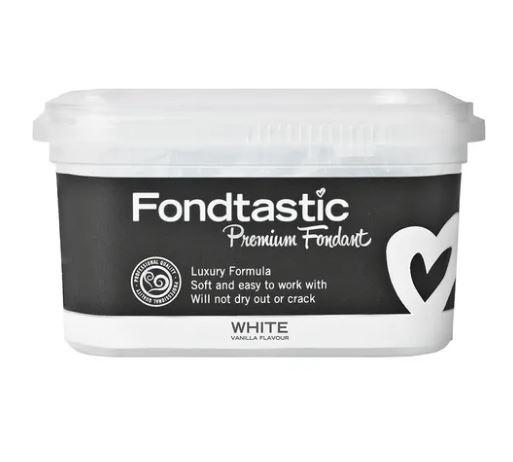 Fondtastic Premuim Fondant Icing White 250g Cake Decorating