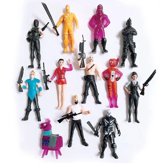 Fortnite Video Gaming Cake Toppers/Figurines Plastic Pk/12