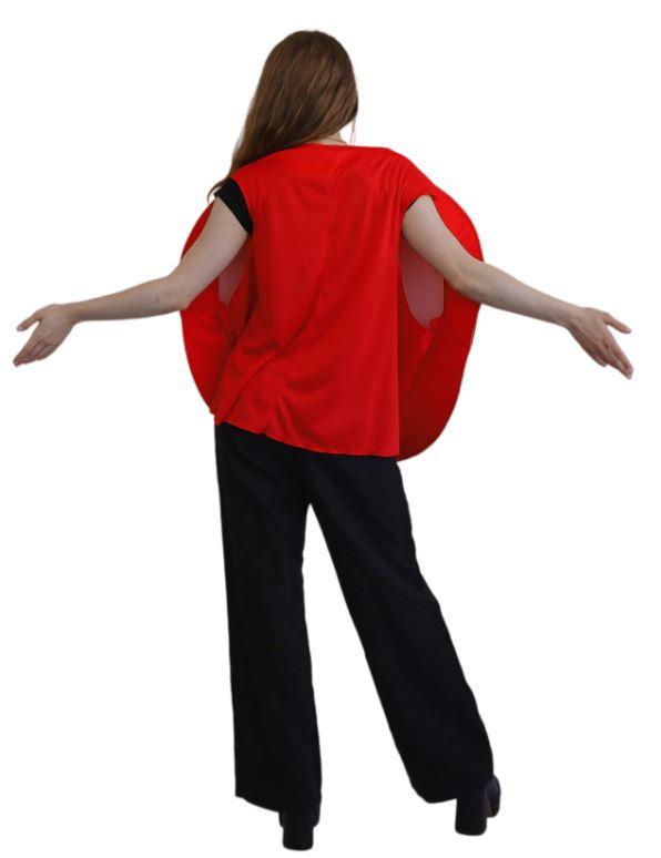 Costume Adult Coloured Chocolate Red Comical/Funny One Size