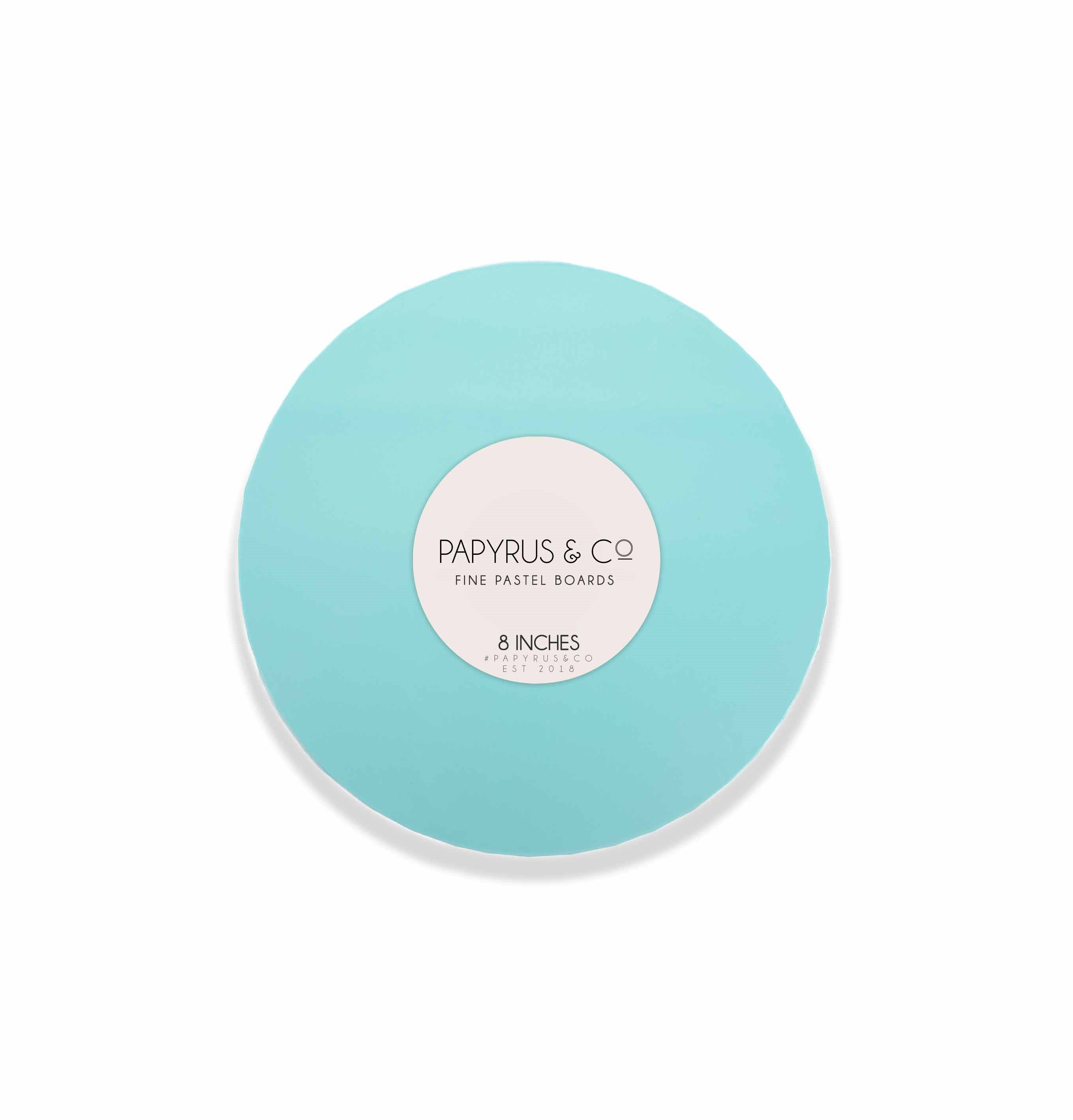 Cake Board MDF Round Pastel Blue 8 Inch