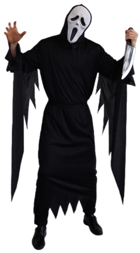 Costume Adult Ghost Face Scary Screamer Killer