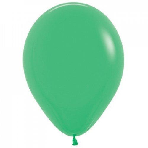 Latex Balloons 30cm Fashion Green Pk 100