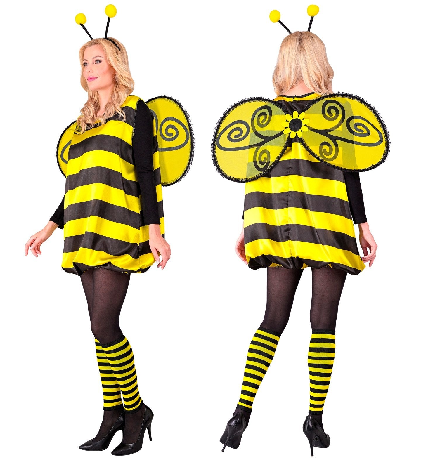 Costume Adult Animal Insect Bee Black & Yellow