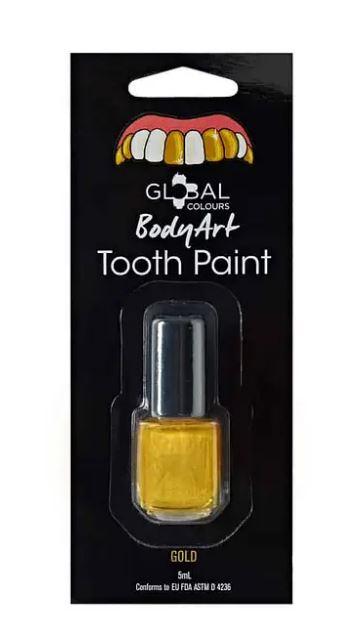 Tooth/Tooth Paint Fx Gold Metallic 5ml Special Effects Global Brand