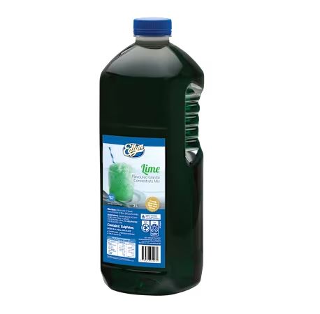 Edlyn Granita Syrup Lime 4l (Local Pick Up Only)