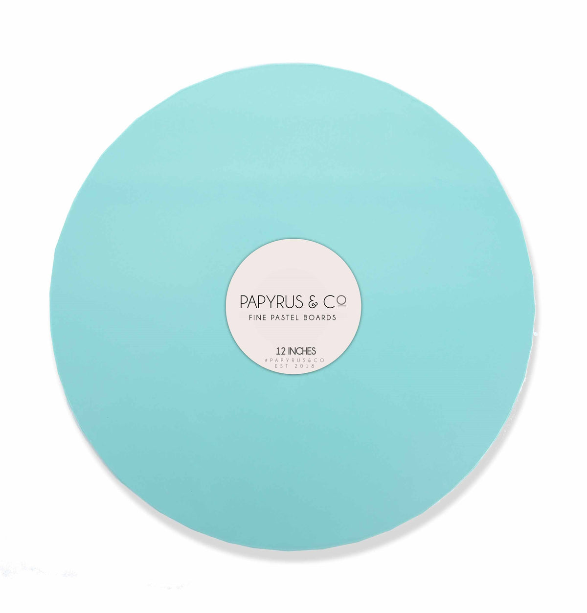 Cake Board MDF Round Pastel Blue 12 Inch