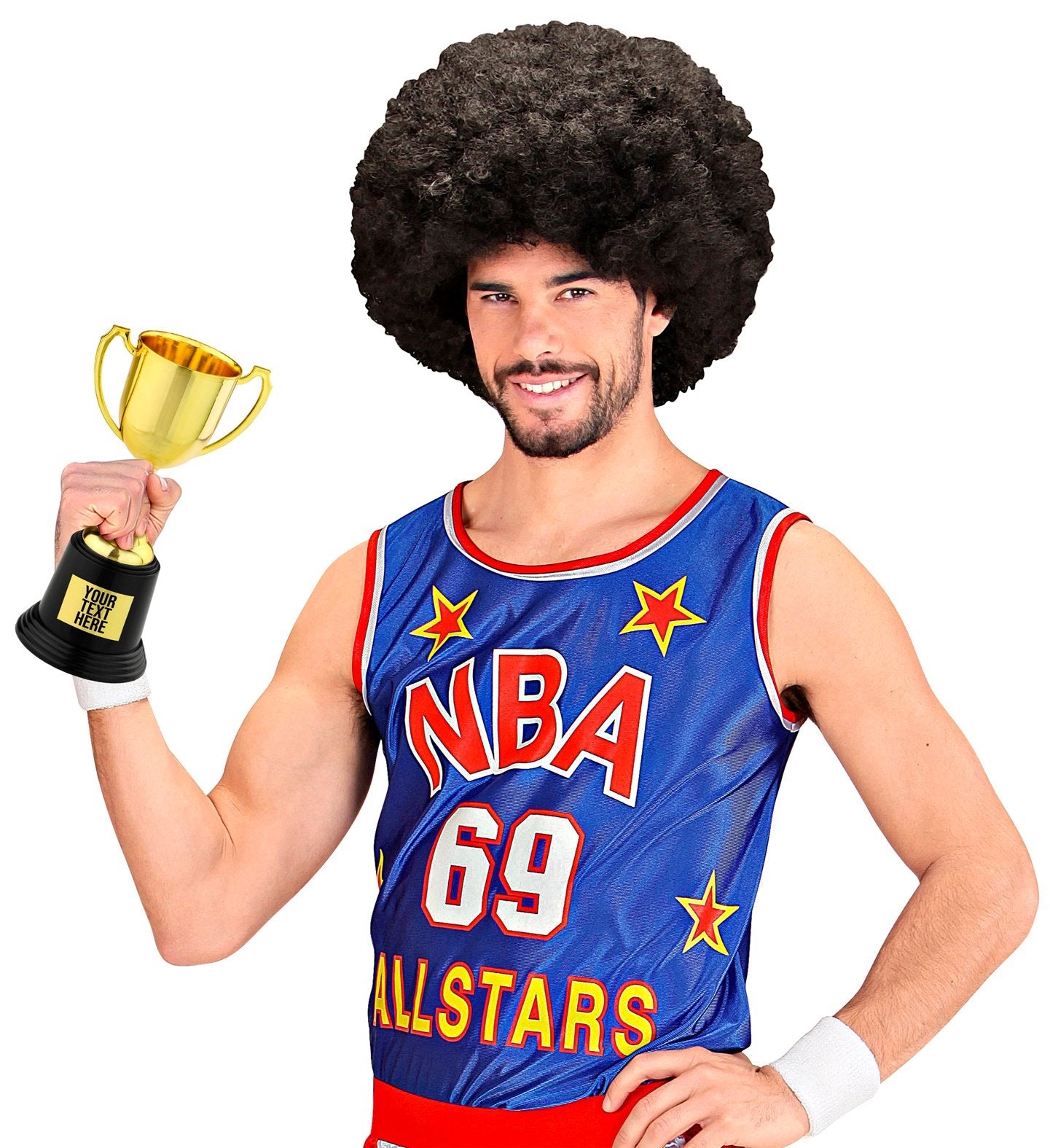 Trophy Cup Large With Blank Plaque Space For Personalised Stickers 22cm