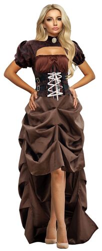 Costume Adult Steampunk Victorian Lady