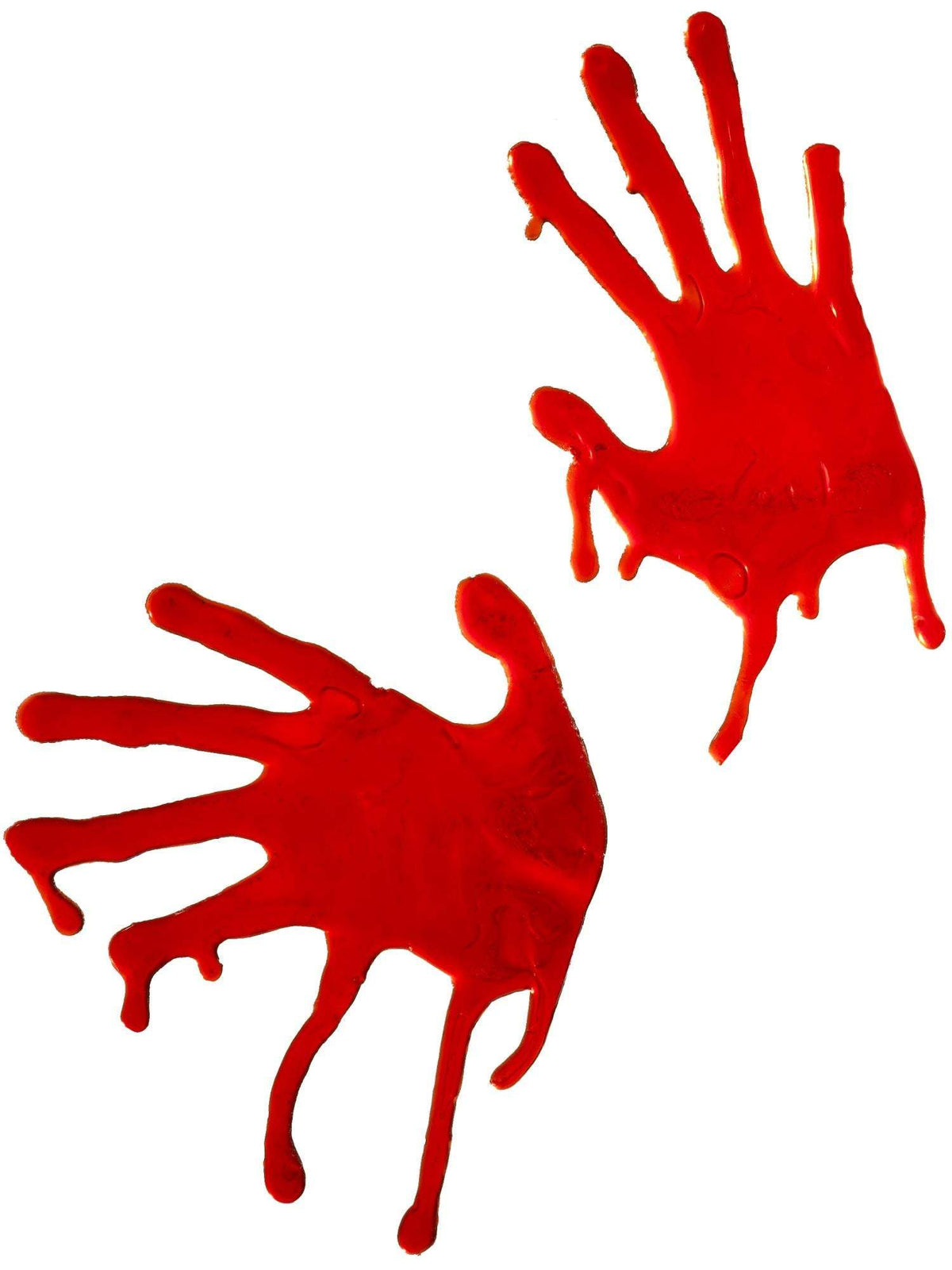 Halloween/Horror Bloodied Hands Wall/Window Decoration