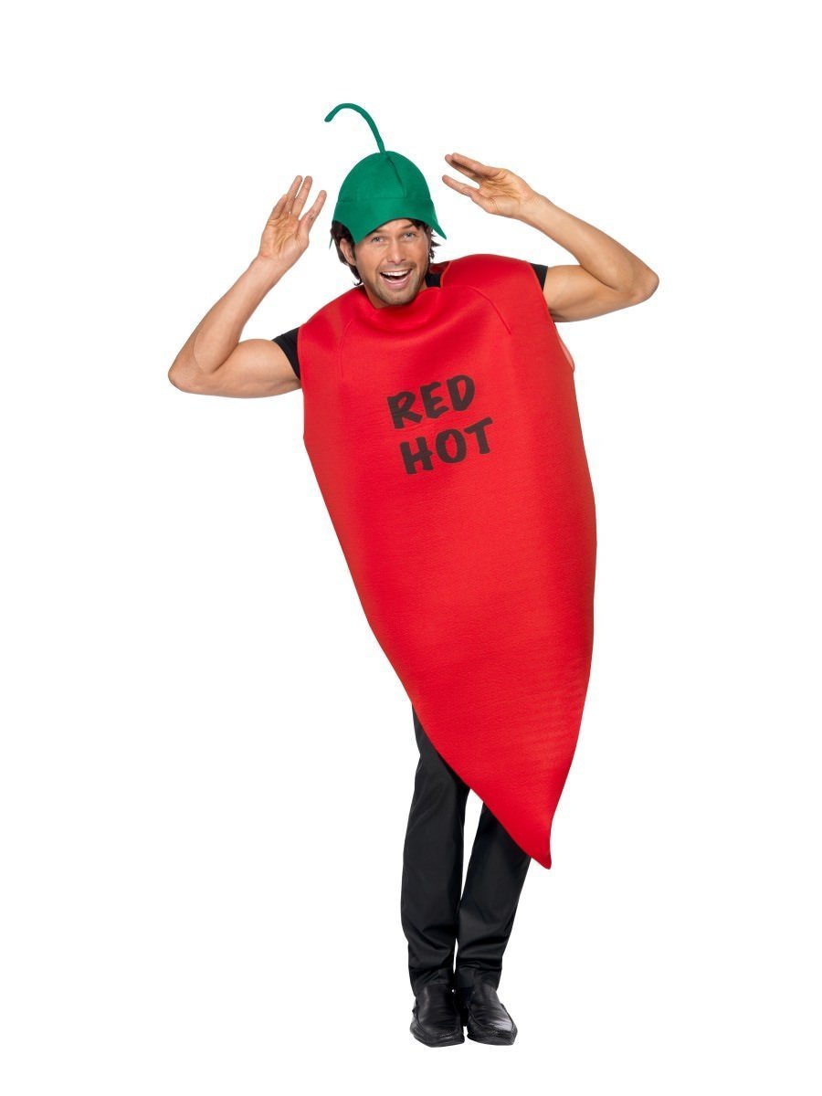 Costume Adult Food Chili Pepper Red Hot