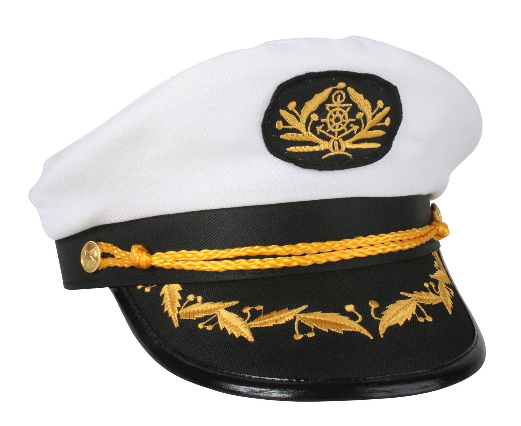 Hat Adult Yacht Ships Captain Admiral Skipper