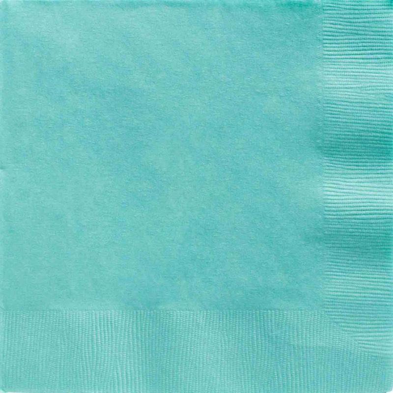 Napkins Beverage/Cocktail Pastel Robins Egg Blue 2ply 20