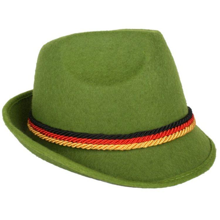 Hat Alpine Green Oktoberfest German/Bavarian