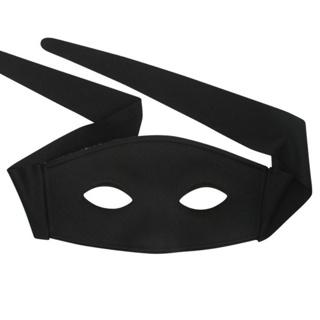 Mask Large Black Superhero Bandit With Ties