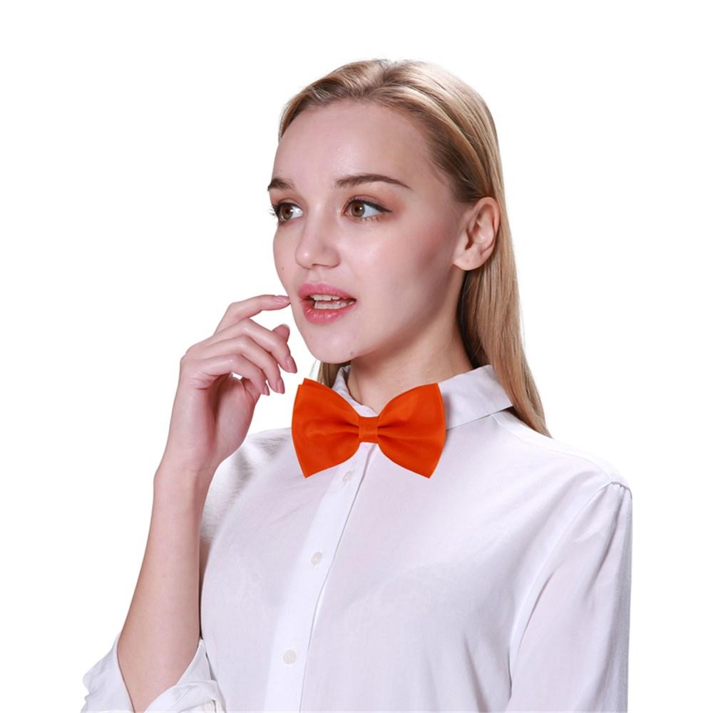 Orange Team Spirit Bow Tie Each Sports Supporter