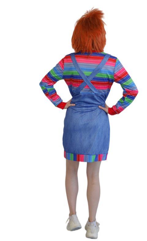 Costume Adult Crazy Doll Clown Dress