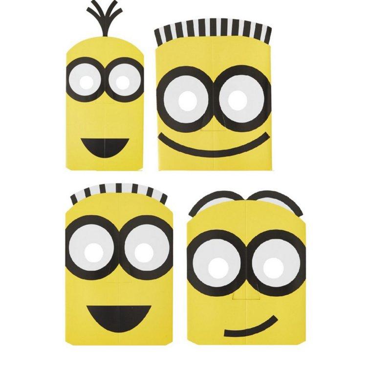Despicable Me Minions Paper Masks Pk/4