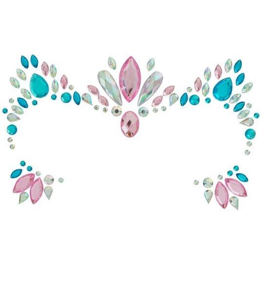 Face Jewels Unicorn Adhesive Costume Accessory