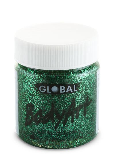 Face Paint Green Glitter 45ml Tub