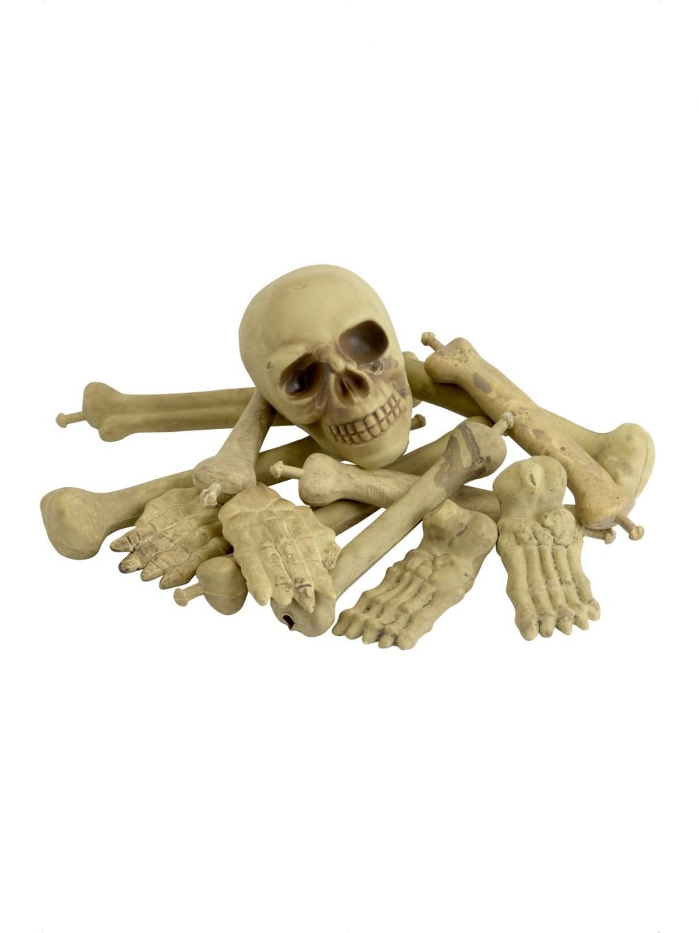 Bag Of Bones With Hands Feet And Skull