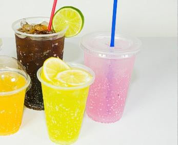 Catering Disposable Cups Clear 225ml Plastic Pk/50