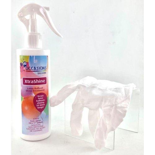 Xtra Shine Balloon Gloss Bottle and Glove 220ml