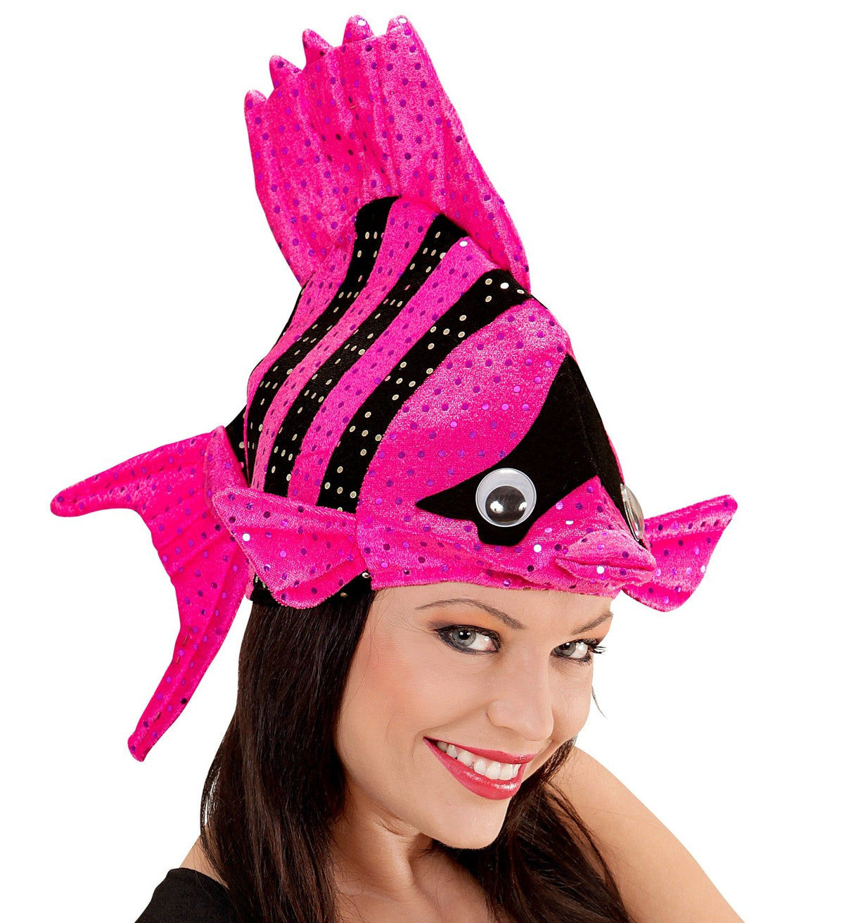 Hat Animal Costume Accessory Pink Tropical Fish