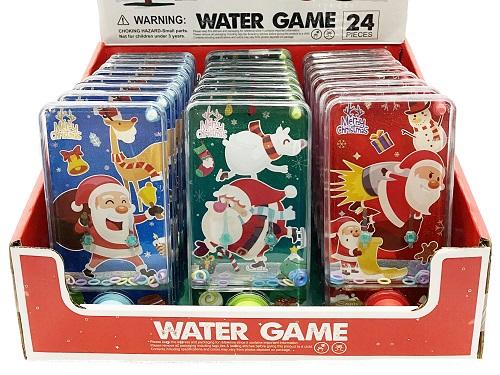 Christmas Water Game 13.5cm Each Assorted Designs