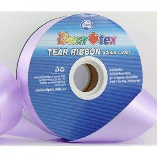 Ribbon 30mm Lilac Purple 91m