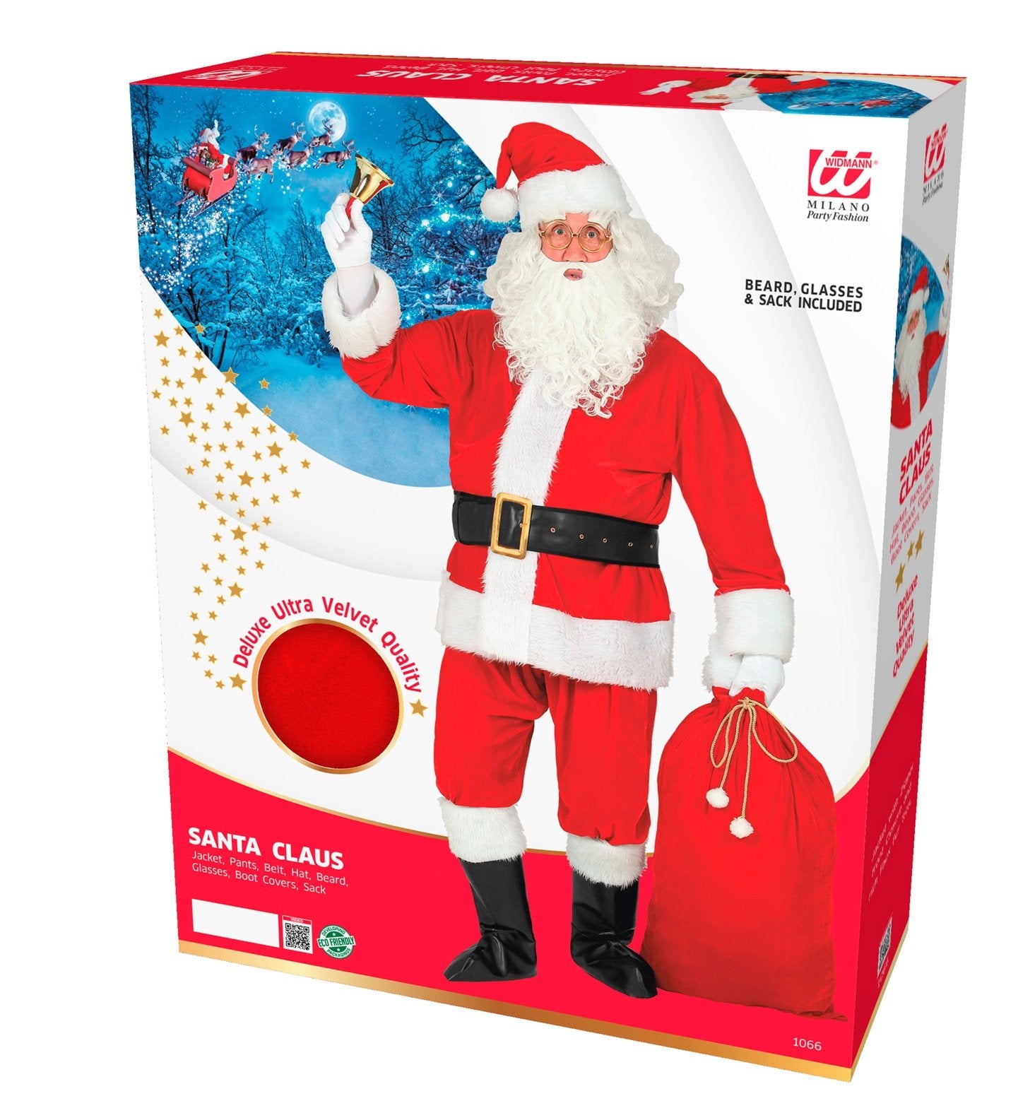 Costume Adult Father Christmas Santa Claus Professional Suit Large/XLarge