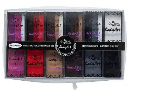 Face & Bodyart Paint Fun Stroke Animal Furry Friends Palette Professional