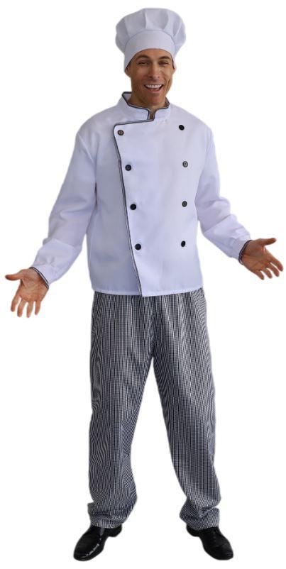 Costume Adult Occupation Chef/Cook