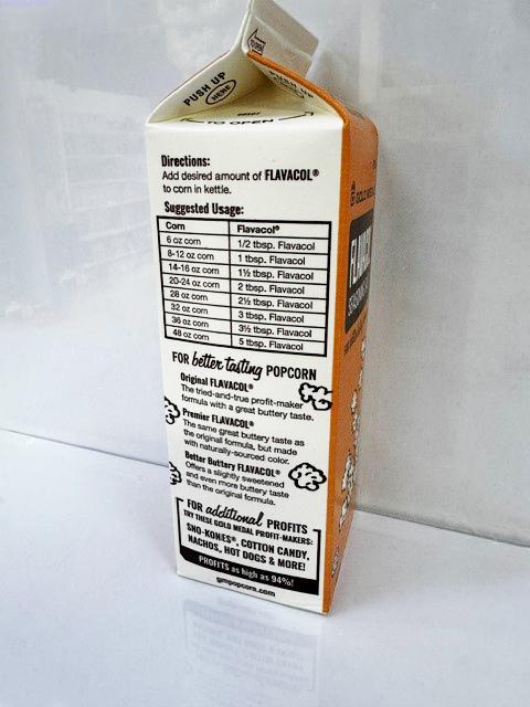 Flavacol Original Brand 992g Made in USA (Butter Salt Flavour)