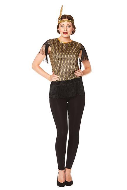 Costume Adult T-Shirt 1920s Flapper - Last Chance