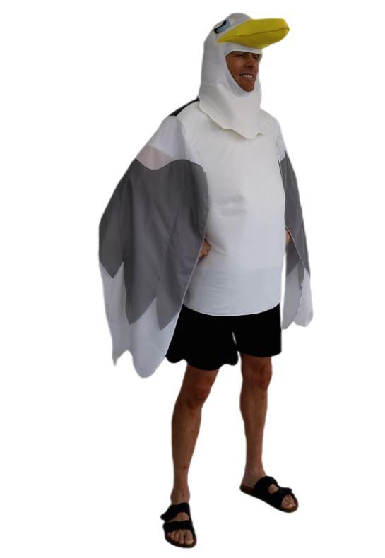 Costume Adult Animal Bird Seagull One Size Fits Most