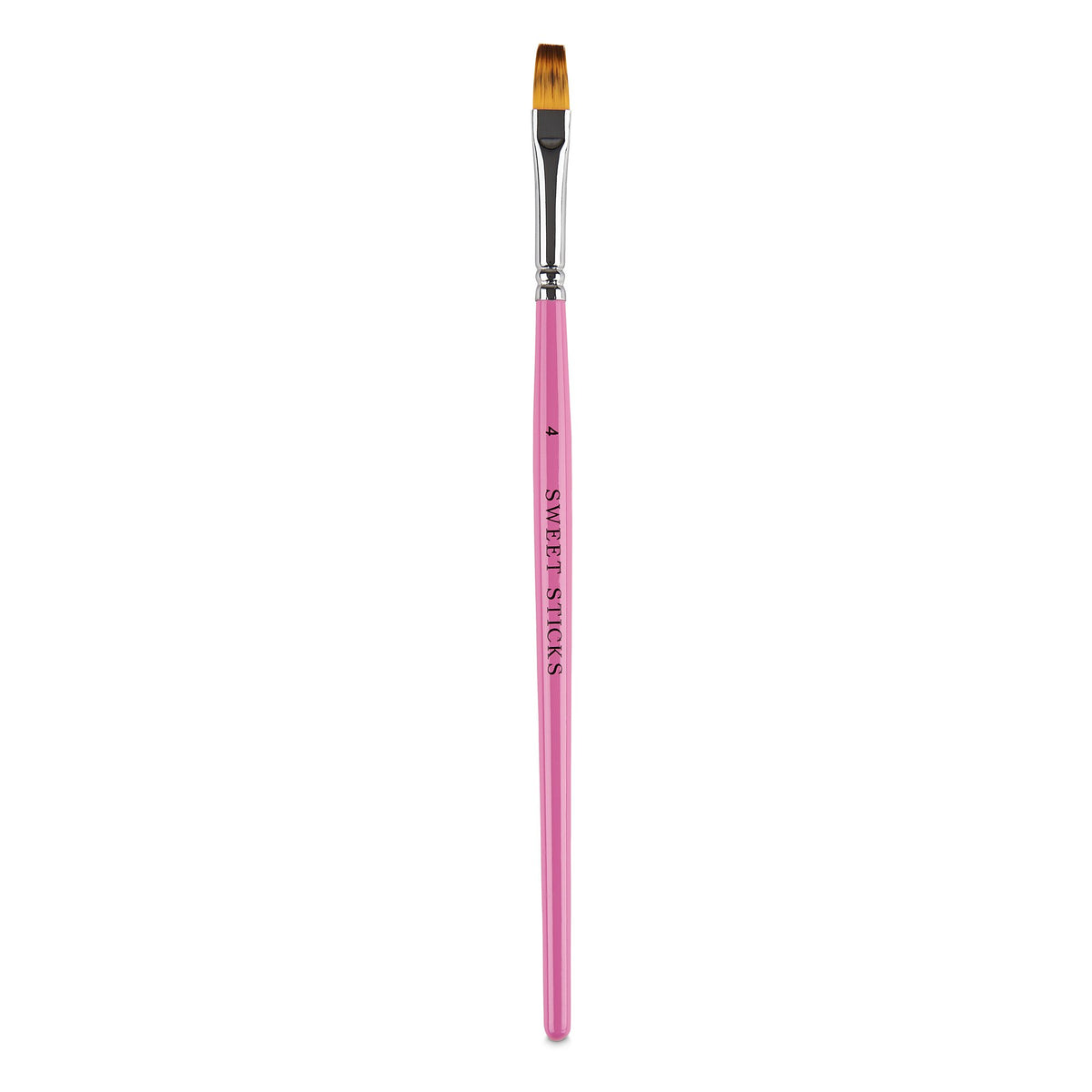 Paint Brush Flat Round Sweet Sticks