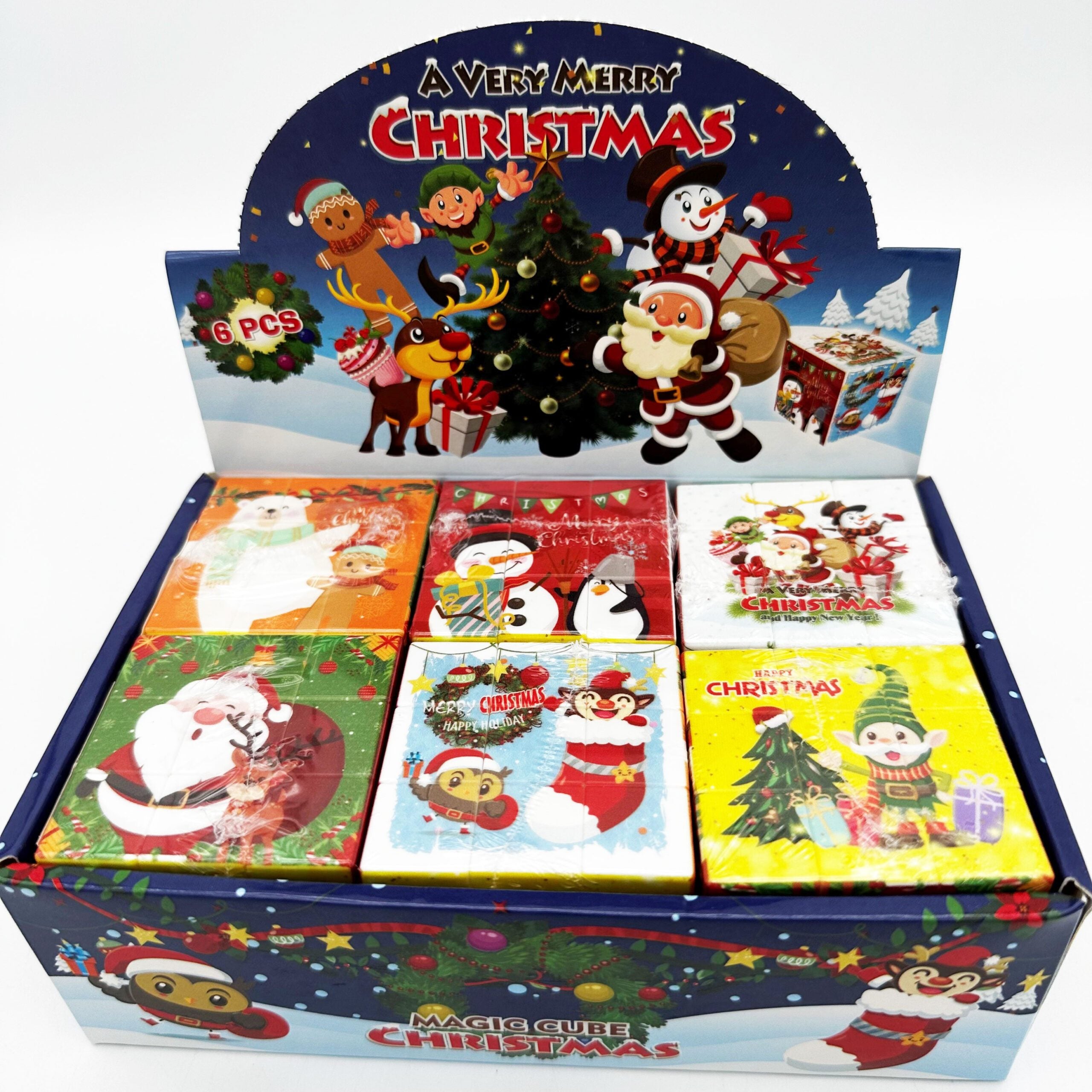 Christmas Magic Cube Game/Toy 5.5cm