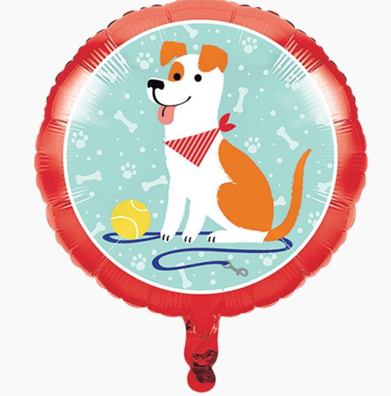 Balloon Foil 45cm Happy Birthday Dog Party