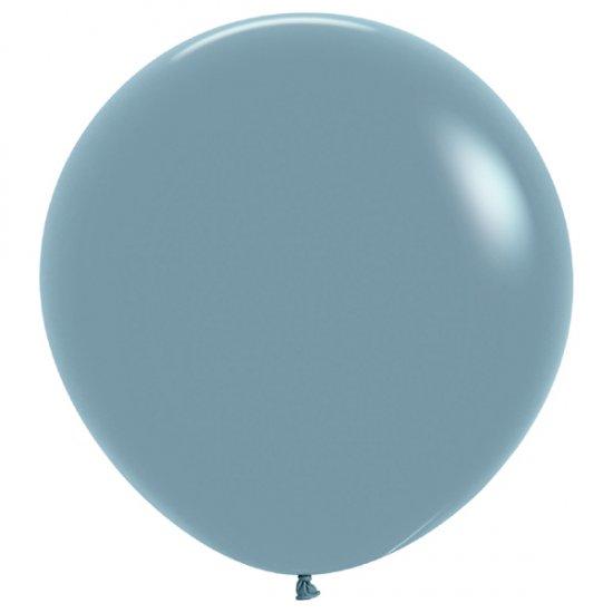 Balloons 60cm Pastel Dusk Blue Sempertex Pk 10