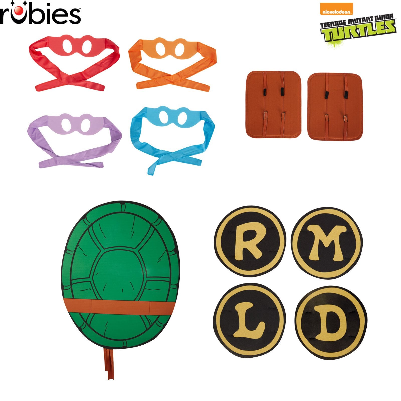 Costume Adult Animal TMNT Accessory Kit (Teenage Mutant Ninja Turtle)