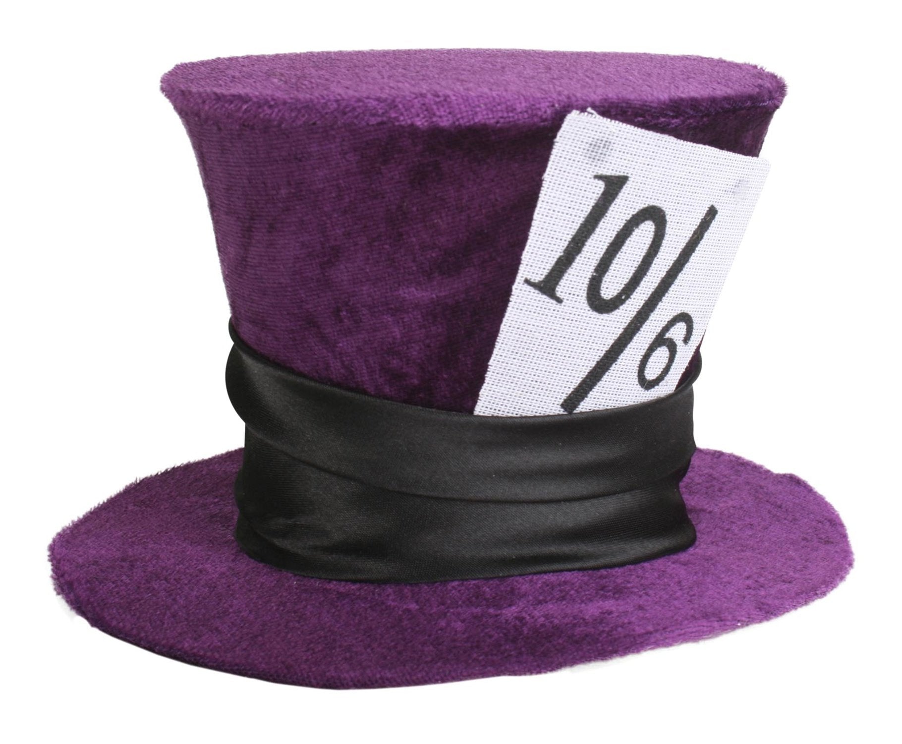 Mini Mad Hatter10/6 Purple Top Hat Costume Accessory