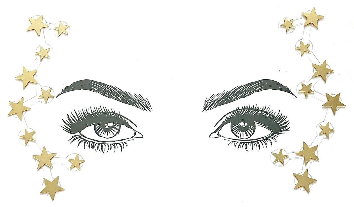 Face Jewels Wonder Woman Adhesive