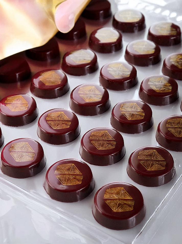 Edible Chocolate/Isomalt/Meringue Transfer Sheets (Cocoa Butter) Pk/5