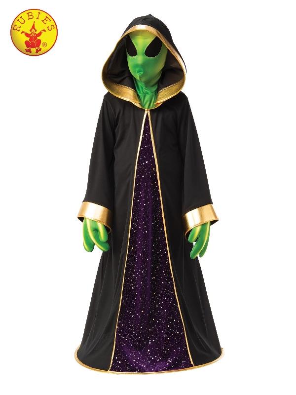 Costume Child Alien Hooded Robe