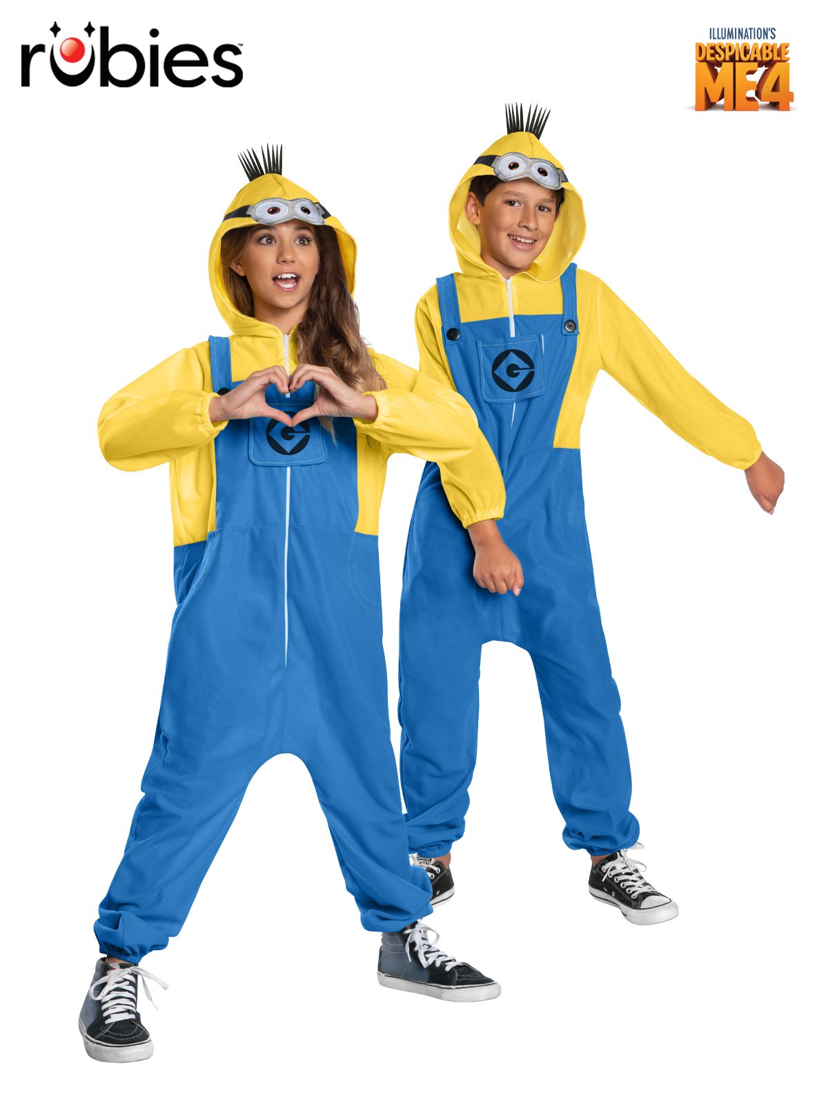 Costume Child Minion Despicable Me 4 Jumpsuit